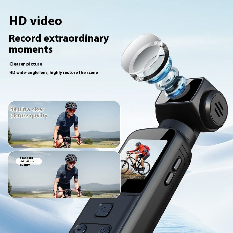 4K Anti-Shake Pocket Sports Vlogging Camera — Mini & Lightweight for Creators on the Move