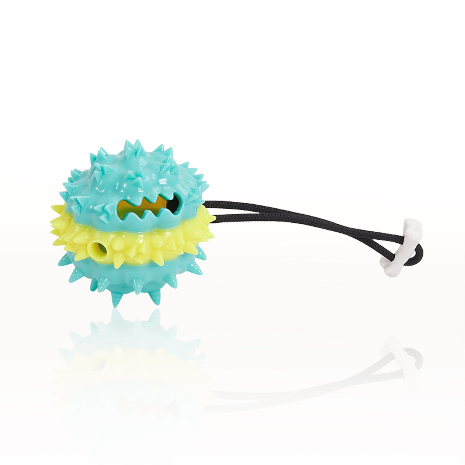 PawTreat 3-in-1 Rope Squeaky Leaking Food Ball Toy – Interactive Treat Dispenser for Cats & Dogs