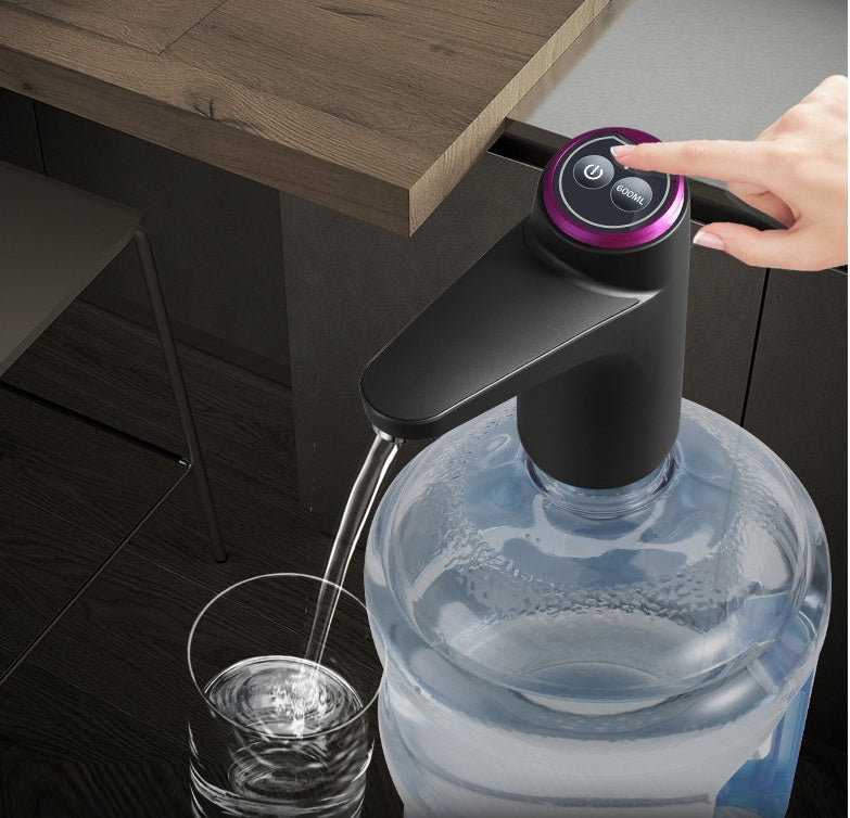 Luxury Smart Desktop Water Dispenser Pump — USB Electric Bottle Pump for Home & Office