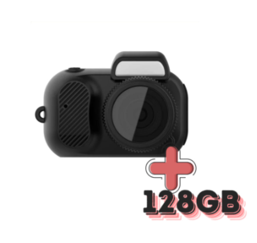 NeckShot™ HD Necklace Camera — Wearable Campus Cam in 15+ Styles with Optional Memory Card