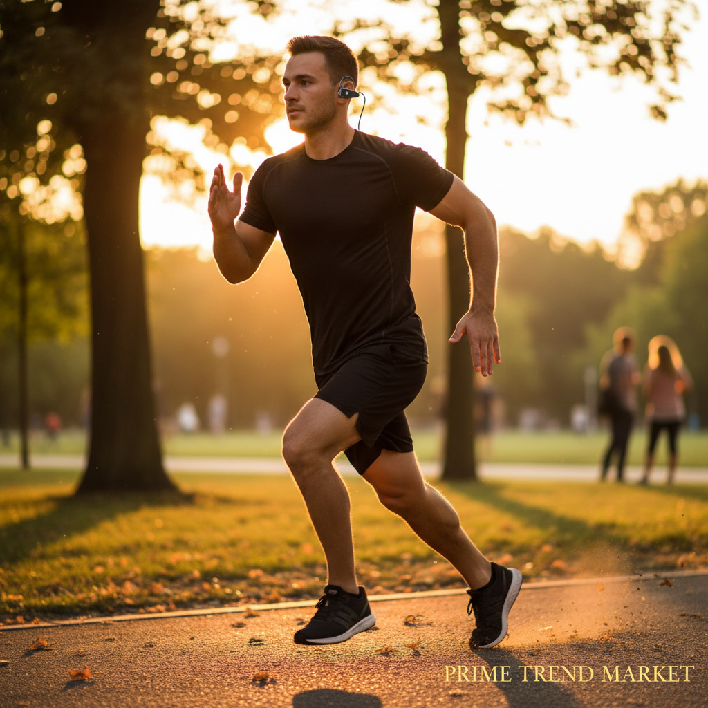 #2 — Runner with black headset