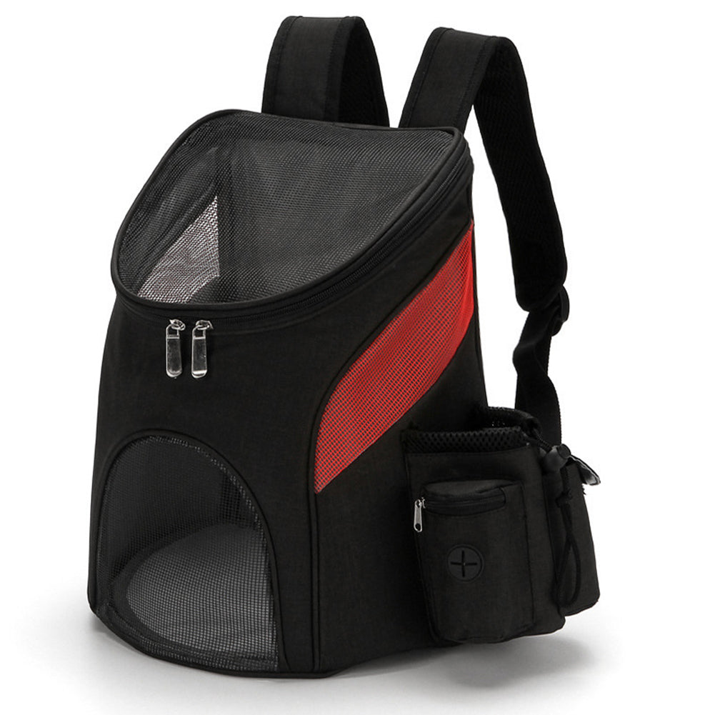 Luxury Foldable Pet Backpack Carrier – Breathable Mesh Travel Bag for Cats & Dogs