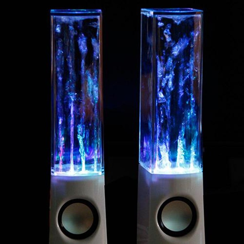Dancing Water LED Speaker — Color-Synced Fountain Lights & 3D Surround Sound