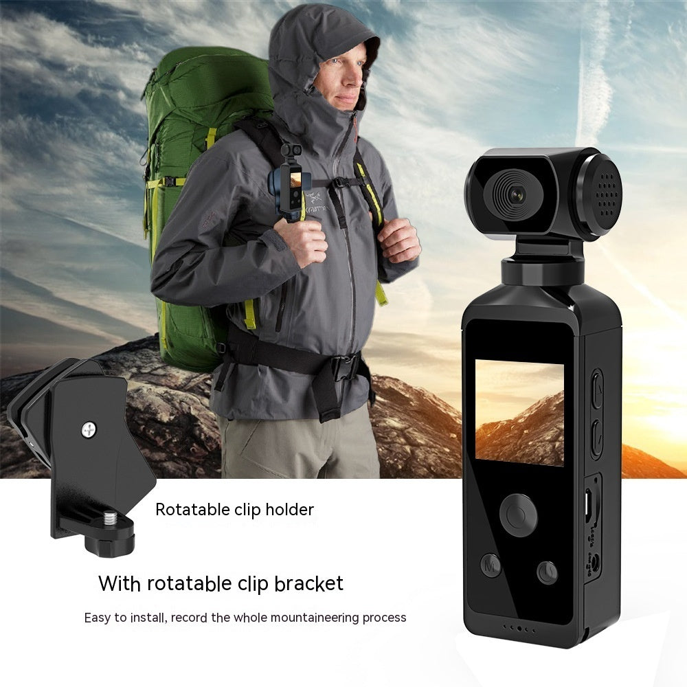 270° Rotating 4K Pocket Vlogging Camera — Sports & Travel Creator