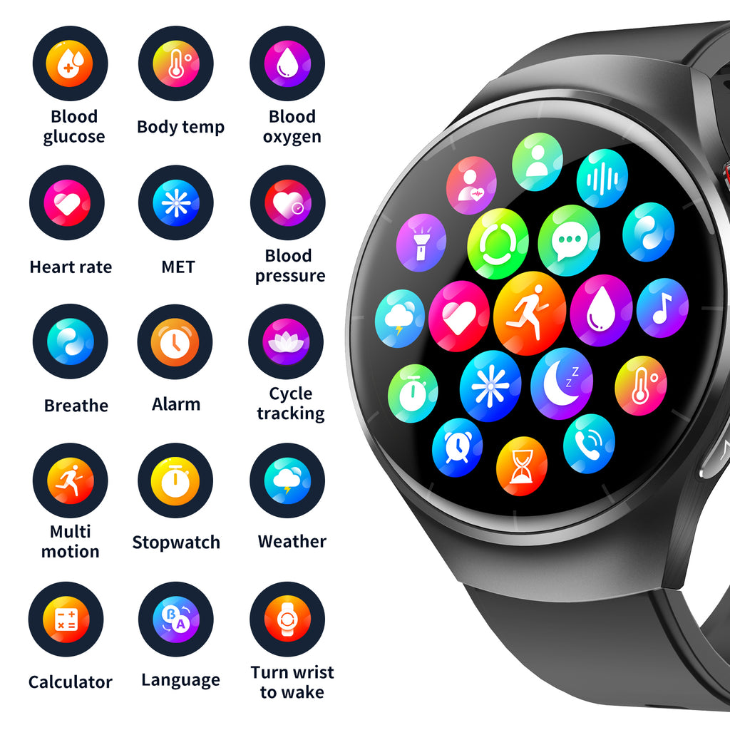 Smart Watch for Men & Women — Bluetooth Call, IP67 Waterproof, Heart Rate, SpO2 & 150+ Sports Modes