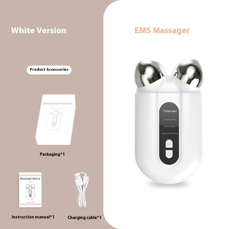 Luxury Microcurrent Face Slimming Device — EMS Facial Lifting & Contouring Beauty Instrument