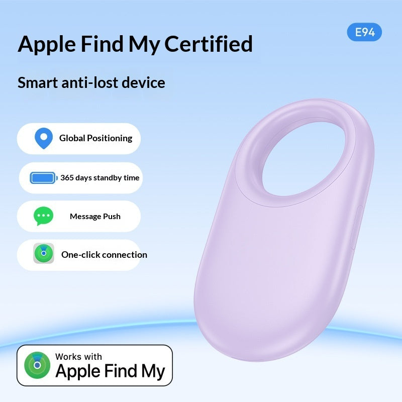 Luxury Apple Find My Pet & Keychain Tracker — Anti-Lost Location Device for Pets, Keys & Bags