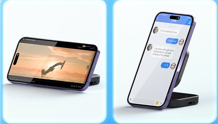 Desktop 3-in-1 Wireless Charger Station — iPhone, Apple Watch & AirPods