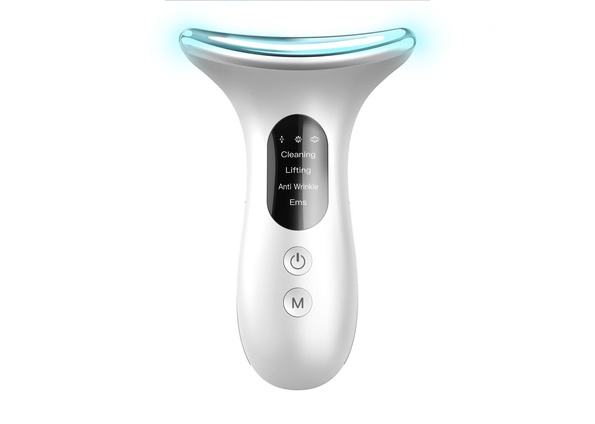 Luxury Neck Lifting & Tightening Beauty Instrument — Infrared, Color Light & Negative Ion Skin Rejuvenation Device