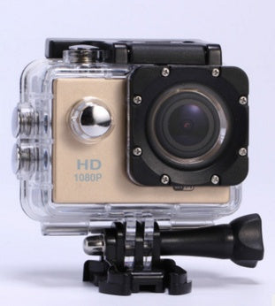 Luxury 1080P Waterproof Action Sports Camera — 140° Wide-Angle, 30M Waterproof, 8 Colors