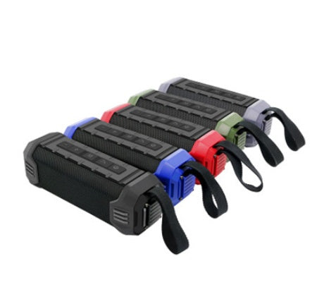 Portable Outdoor Waterproof Bluetooth Speaker — 16W Bass, 5000mAh Power Bank & FM Radio