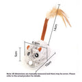 PawHunt Electric Mouse Cat Toy – Auto-Moving Plush Interactive Pole Toy for Cats | 3 Colors