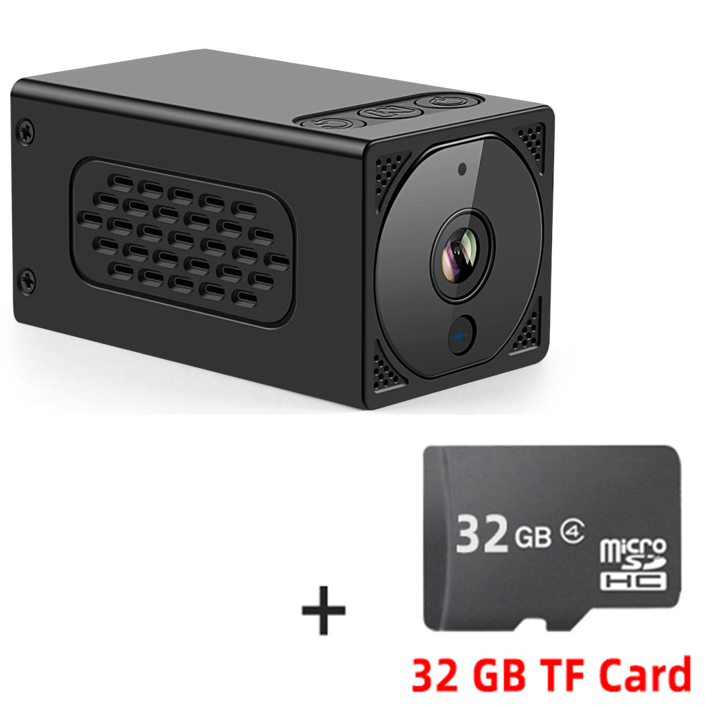 1080P Mini WiFi Hidden Security Camera — Night Vision, Motion Detection & Remote Viewing