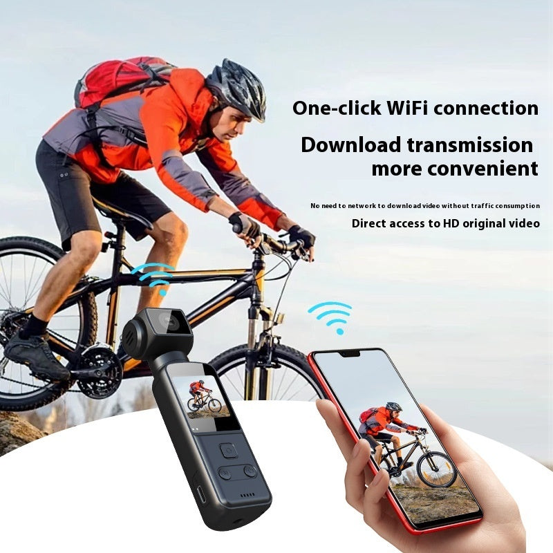 4K Anti-Shake Pocket Sports Vlogging Camera — Mini & Lightweight for Creators on the Move