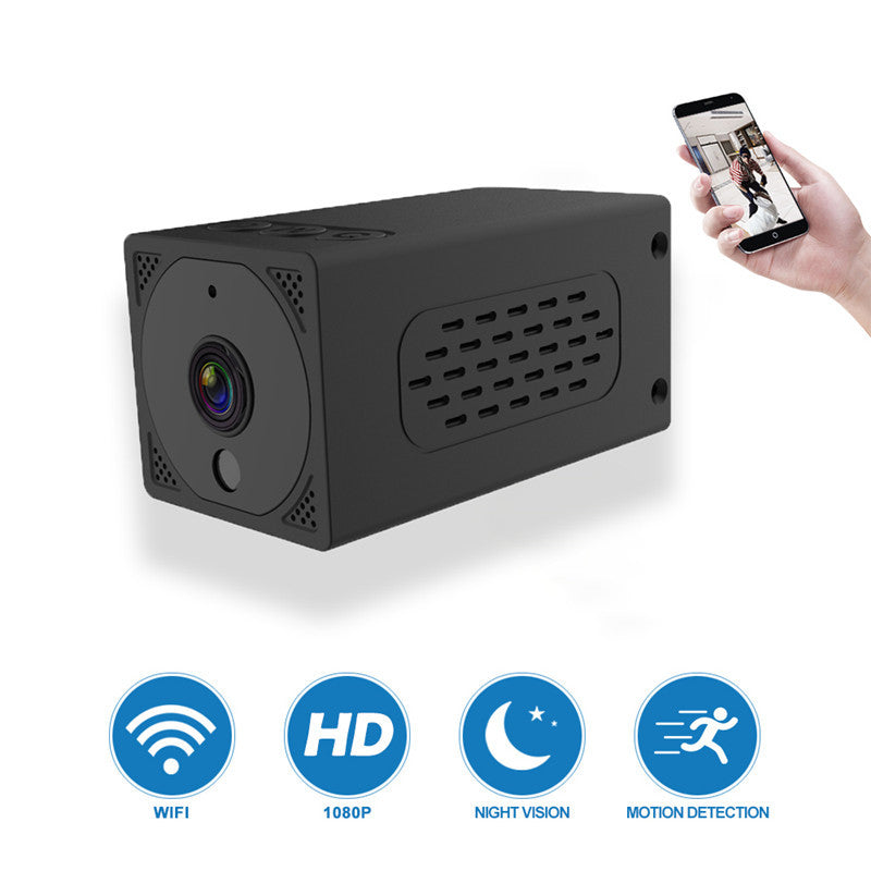 1080P Mini WiFi Hidden Security Camera — Night Vision, Motion Detection & Remote Viewing