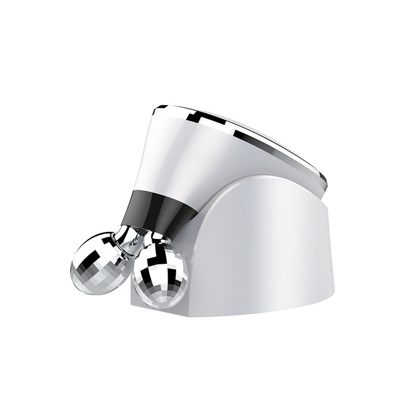 Luxury 3-Head Electric Roller EMS Facial Massager — Inductive Therapy, Skin Rejuvenation & Face Lifting Beauty Device