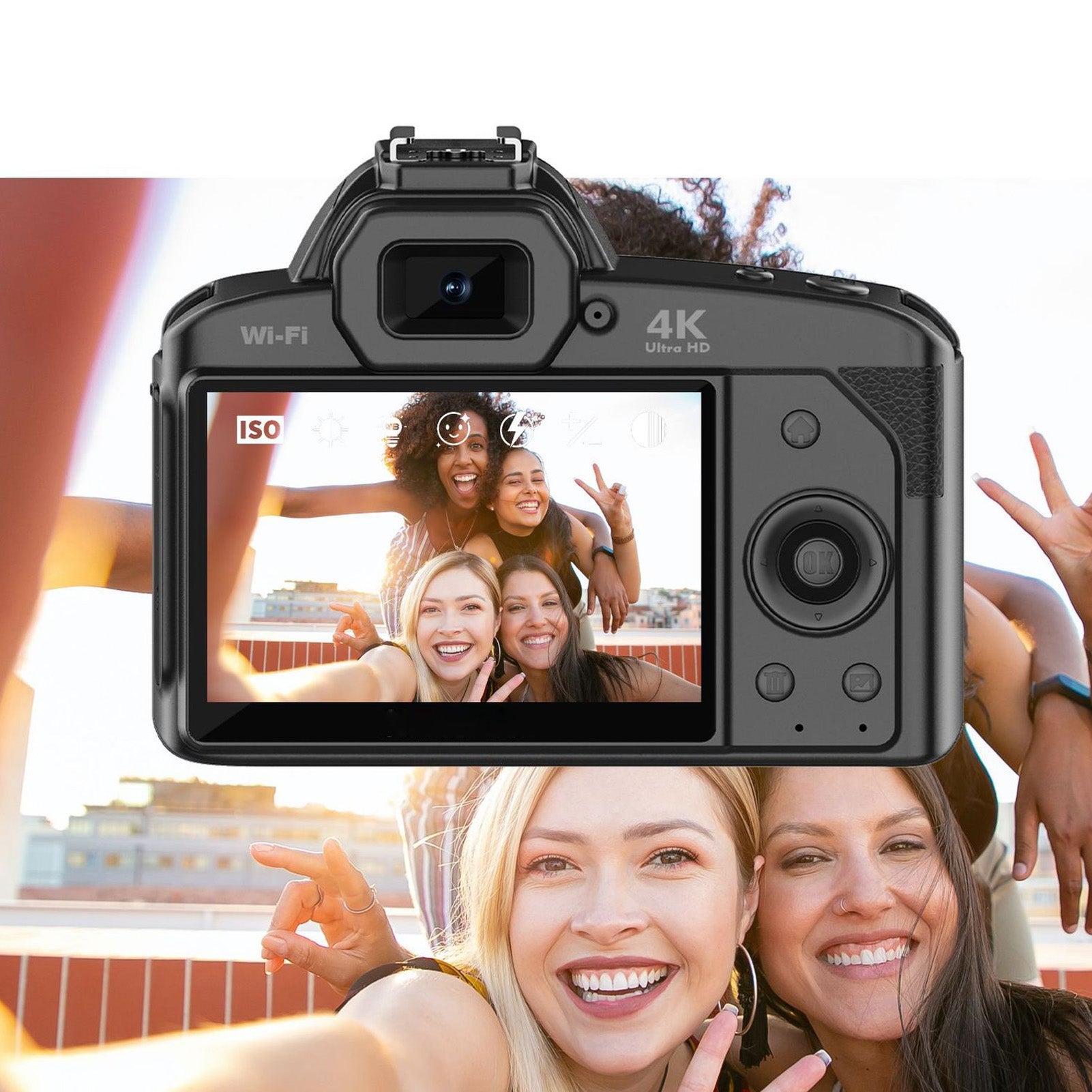 4K 64MP Creator Camera with Night Vision & WiFi | 32GB Card Included