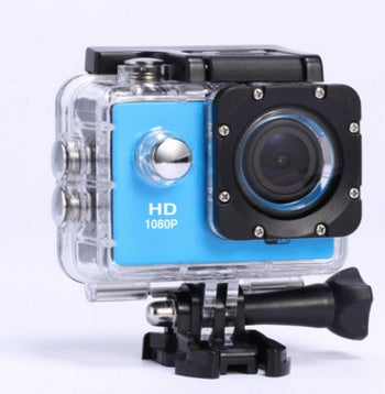 Luxury 1080P Waterproof Action Sports Camera — 140° Wide-Angle, 30M Waterproof, 8 Colors