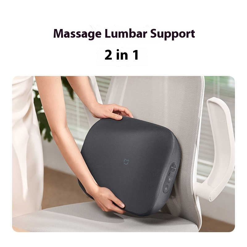 Luxury Smart Neck & Shoulder Massage Pillow — Cervical Spine Relief, Bluetooth, USB Rechargeable