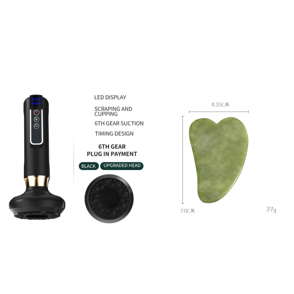 Electric Vacuum Cupping Massager | Body Contouring Sculpting & Gua Sha Wellness Device