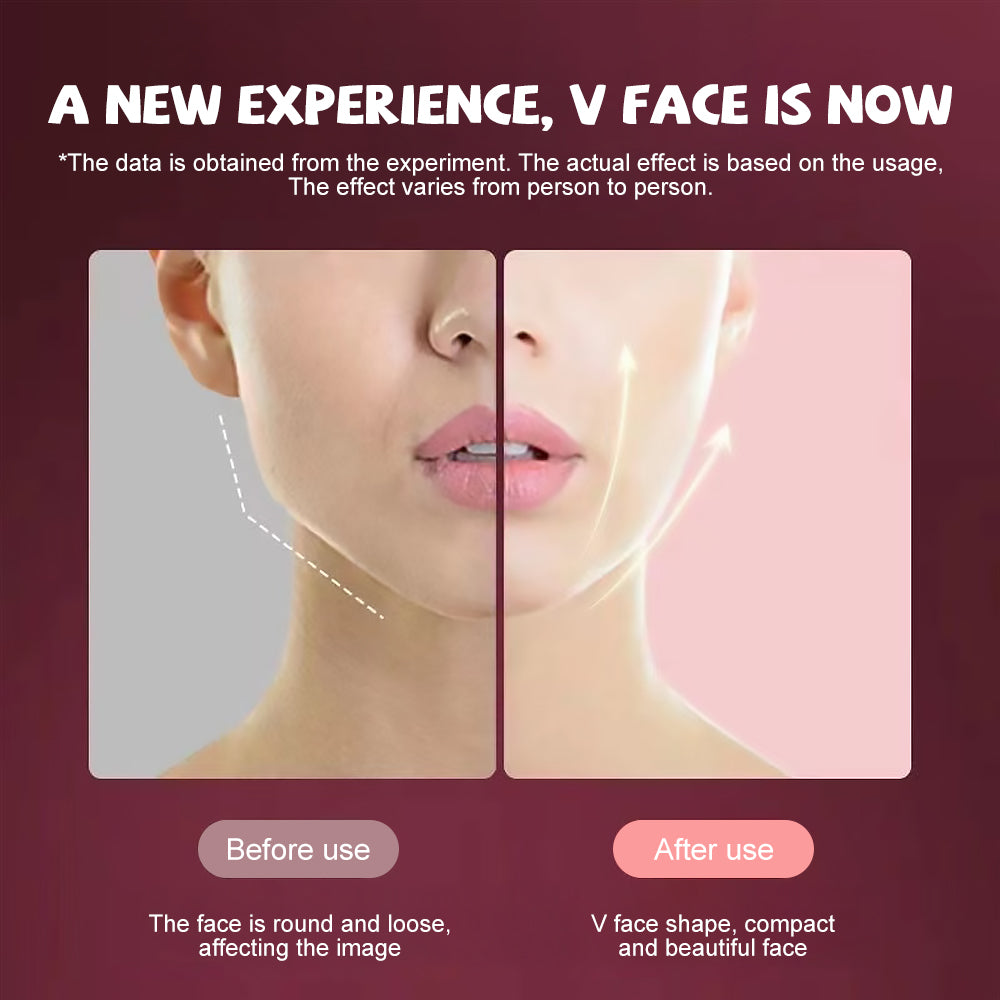V-Face Sculpting & Double Chin Lifting Device | EMS Microcurrent LED Photon Therapy