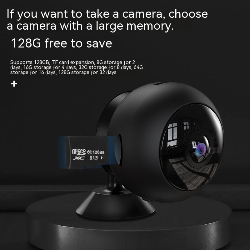 1080P Smart WiFi Surveillance Camera — Indoor Security Cam with Night Vision & Remote Viewing