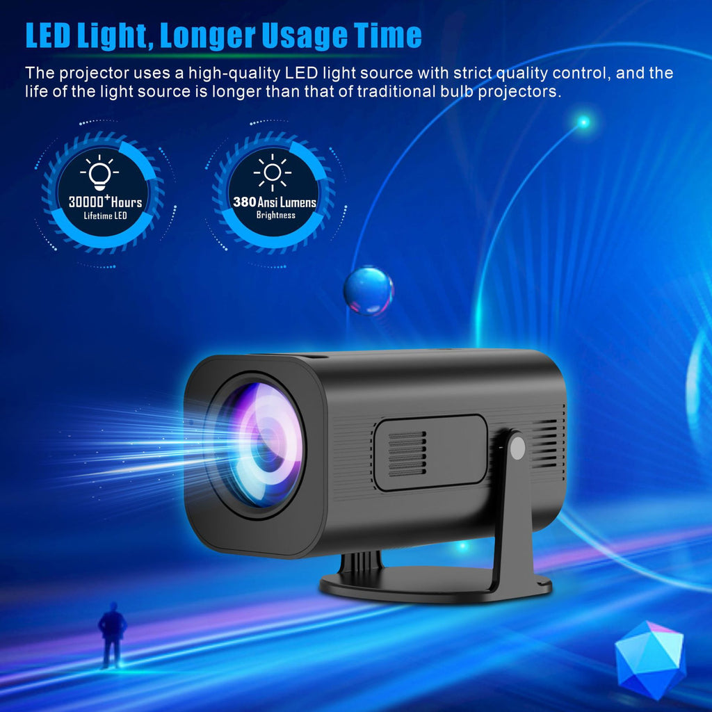 CinemaVision™ P330 Ultra-Light Mini Projector — 720P Portable Home Theater