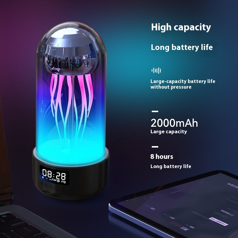 JellyGlow™ Bluetooth Speaker — Colorful Breathing LED Mood Lamp & Wireless Audio