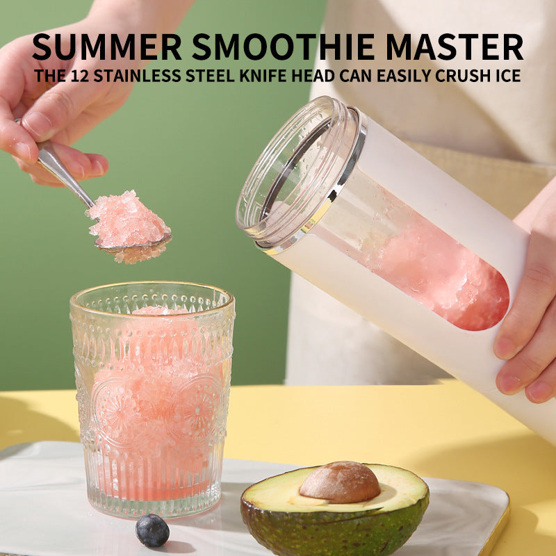 Luxury Portable Rechargeable Juice Blender — Compact Handheld Smoothie Maker for Travel & Home