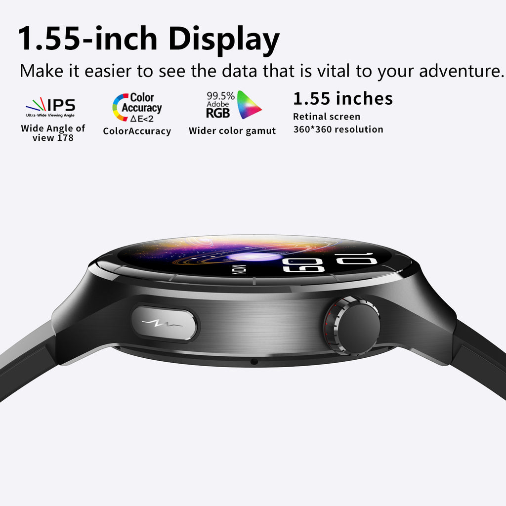 Smart Watch for Men & Women — Bluetooth Call, IP67 Waterproof, Heart Rate, SpO2 & 150+ Sports Modes