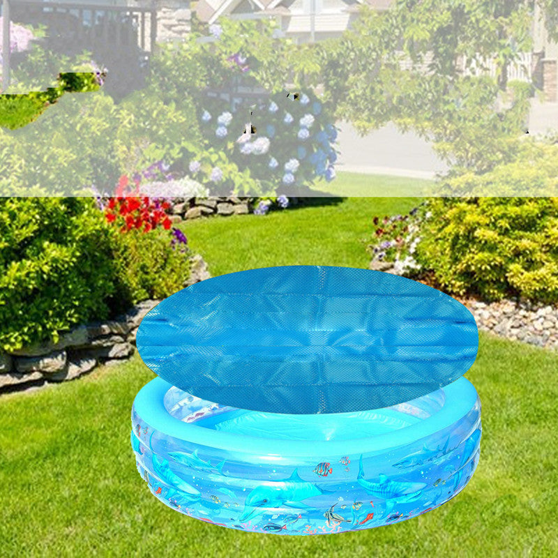 Luxury Swimming Pool Insulation Film – UV Protection Solar Cover for Round & Square Pools