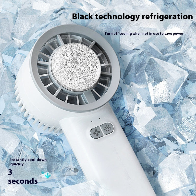 Turbo Jet Handheld Fan — Ice Cool Portable Fan with 3600mAh Battery & Touch Control