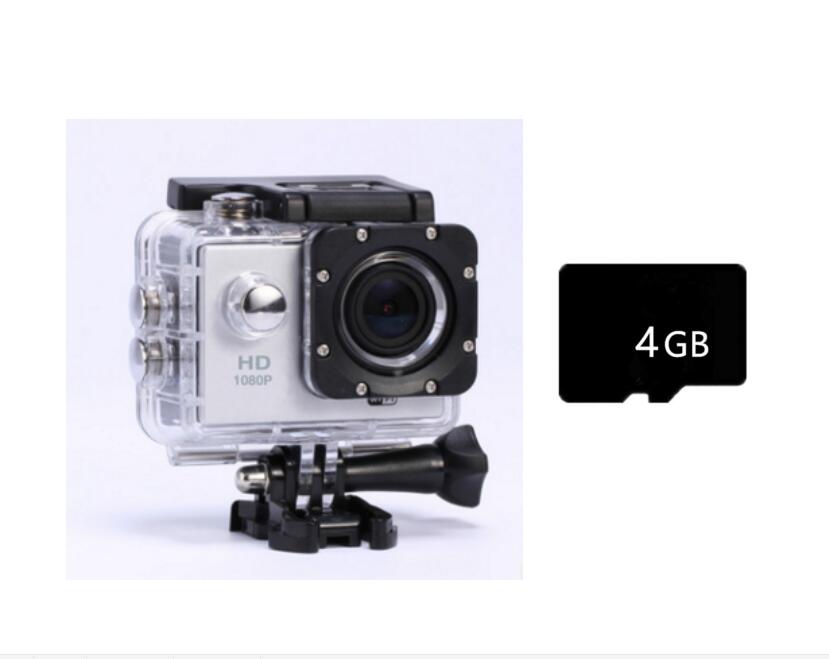 Luxury 1080P Waterproof Action Sports Camera — 140° Wide-Angle, 30M Waterproof, 8 Colors