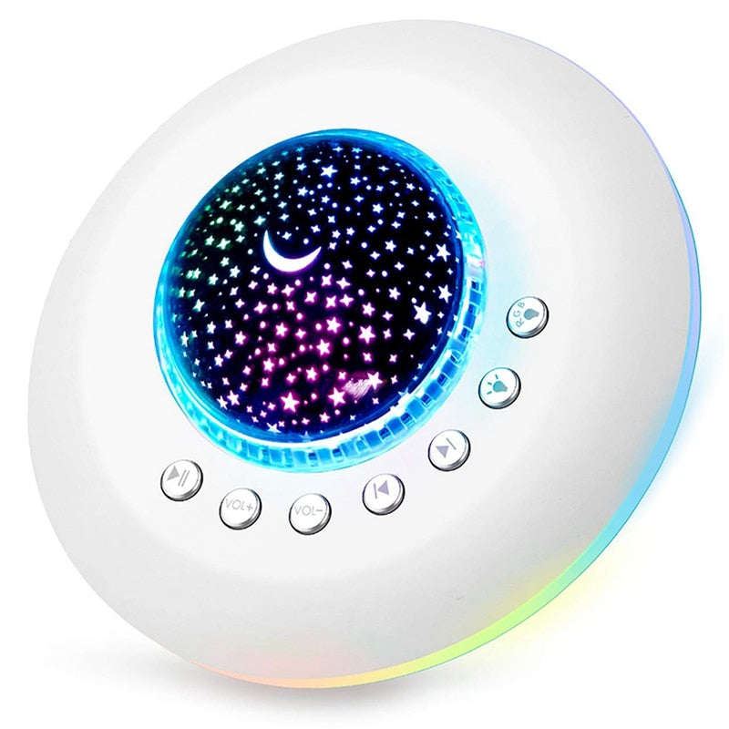 DreamGlow™ Baby Sleep Aid Night Light — 20 Soothing Sounds & Soft Glow Nursery Lamp