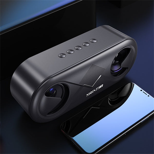 Premium Wireless Bluetooth Speaker — Dual Driver, Deep Bass & 6H Playtime