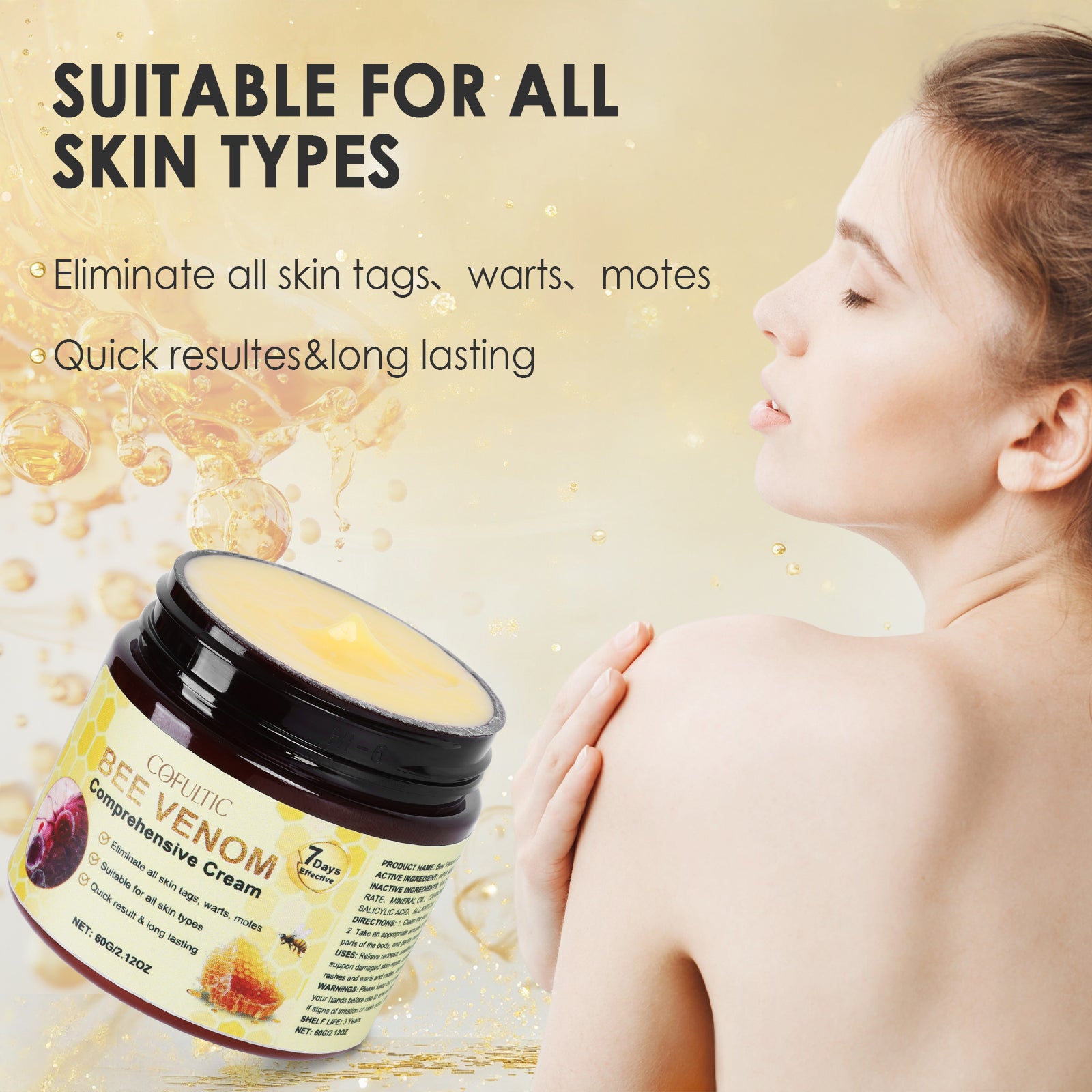 Luxury Gentle Hydrating Body Cream — Daily Nourishing Moisturizer, 60g