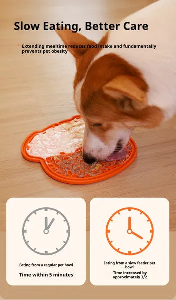 Premium Pet Lick Mat — Slow Feeder with Strong Suction Cup for Dogs & Cats