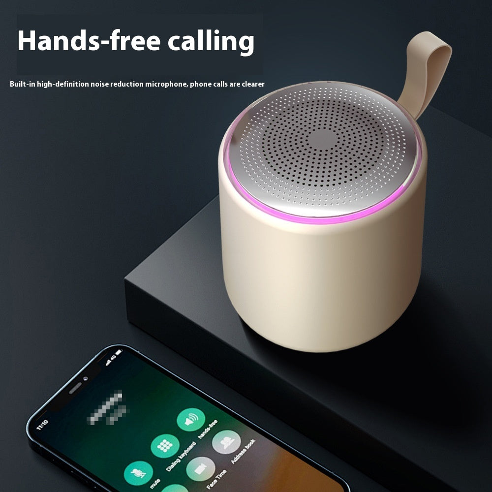 VibeDesk™ Aesthetic Mini Bluetooth Speaker — Portable Wireless Sound in 4 Colors