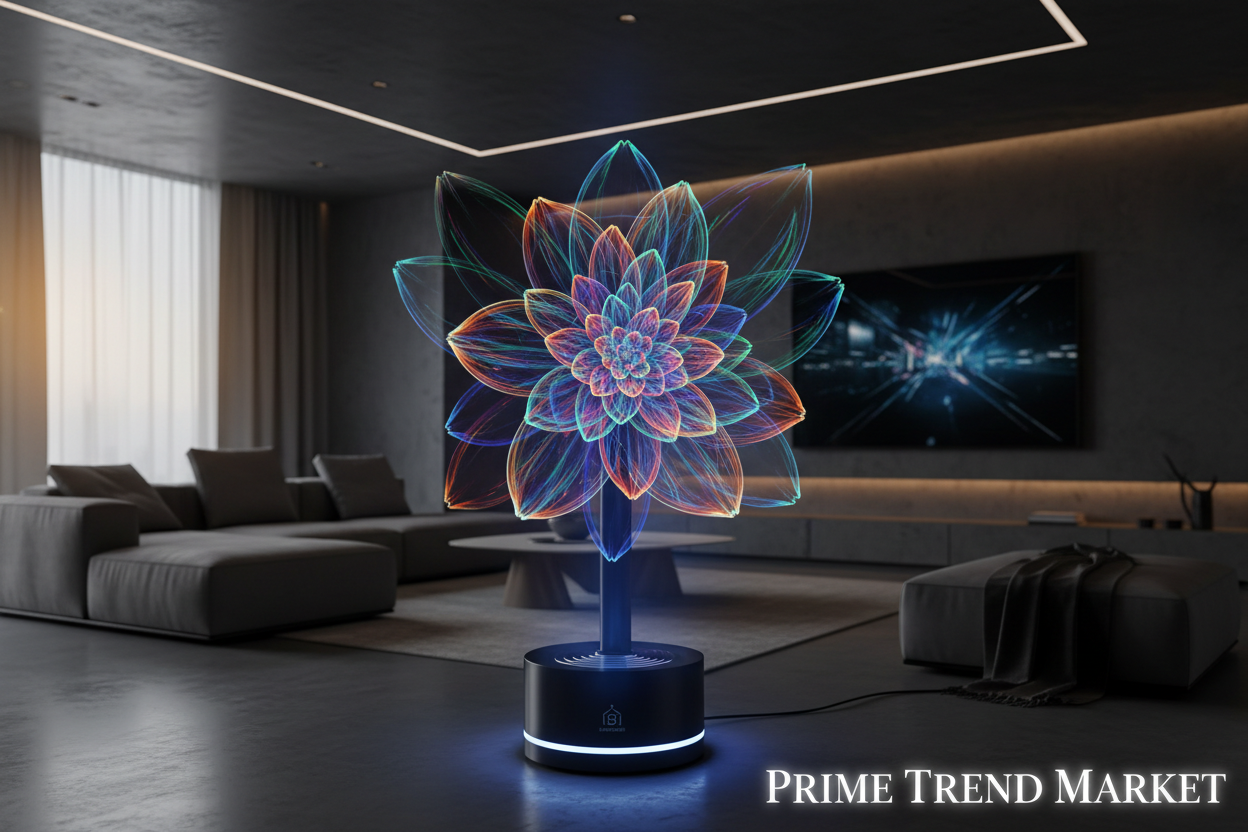 3D Hologram Fan Lifestyle