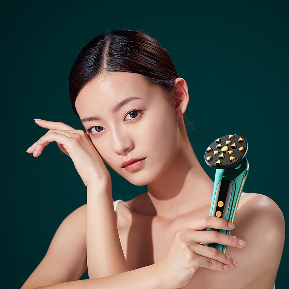 5-in-1 RF LED Facial Lifting Wand | Radio Frequency Skin Firming & Renewal Beauty Device