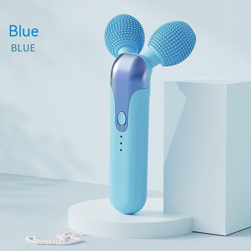 Luxury Facial Cleansing & V-Face Slimming Roller — USB Vibration Beauty Device