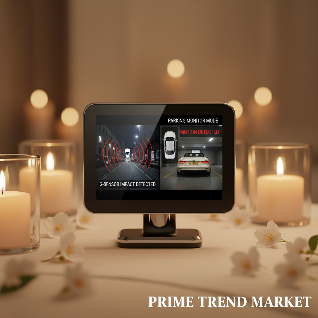 4-Channel 360° Premium Dash Cam - G-Sensor & Parking Monitor