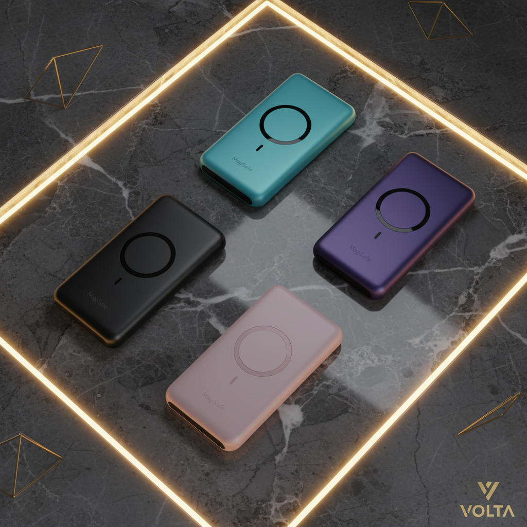 4 color variants flat lay