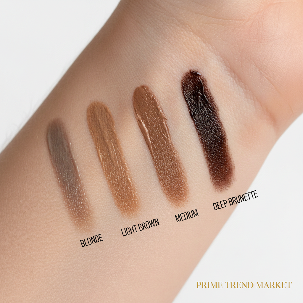 4 shade swatches