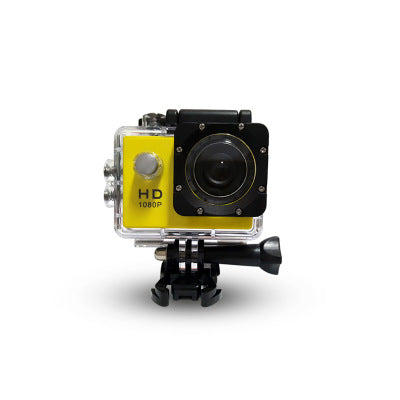 Luxury 1080P Waterproof Action Sports Camera — 140° Wide-Angle, 30M Waterproof, 8 Colors