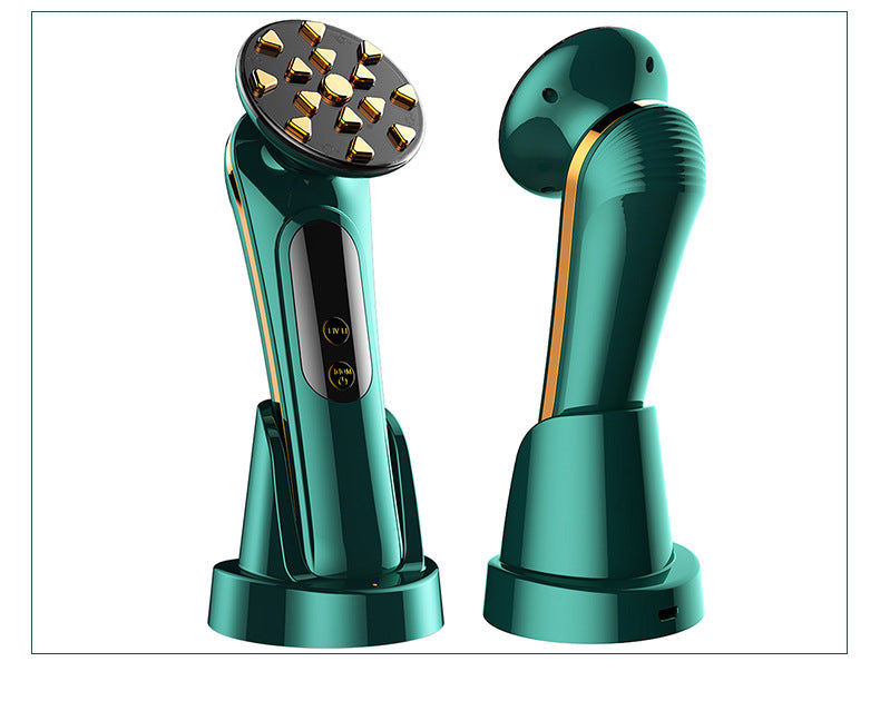 5-in-1 RF LED Facial Lifting Wand | Radio Frequency Skin Firming & Renewal Beauty Device