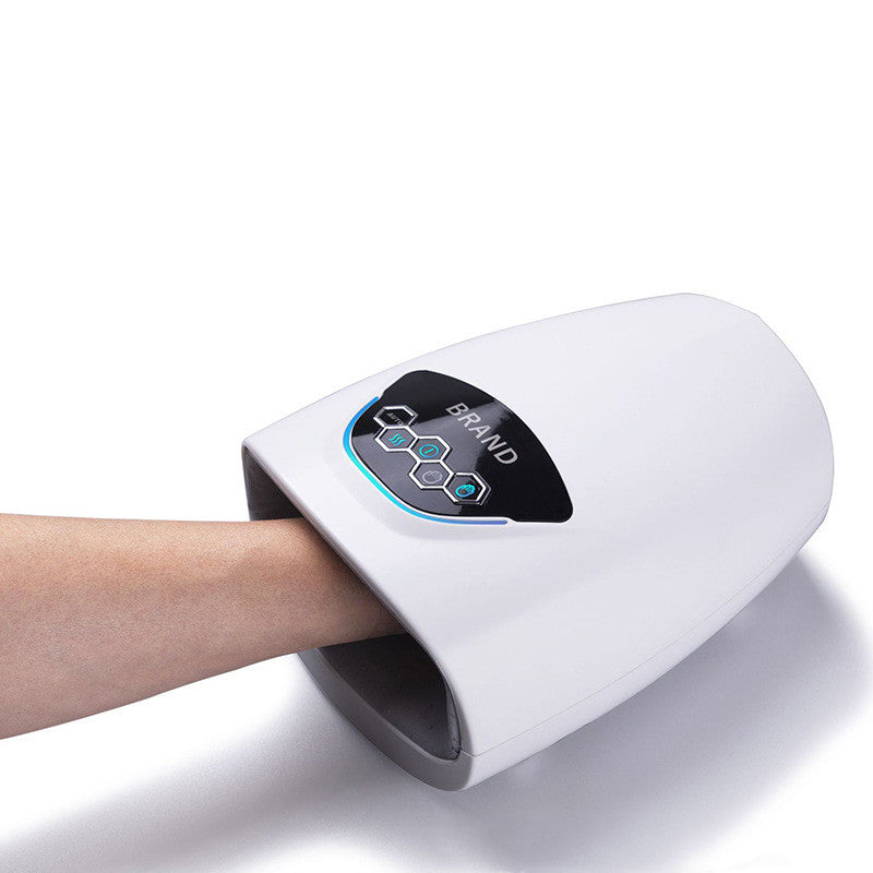 Luxury Smart Hand Massager — Hot Compress, Air Pressure Kneading & Roller Therapy, USB Rechargeable