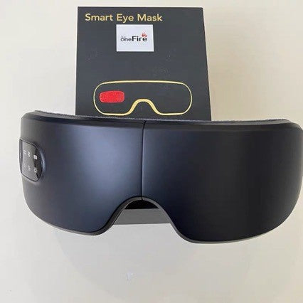 Luxury Rechargeable Eye Hydration Massage Mask — Heat Therapy, Foldable, High-End Eye Massager