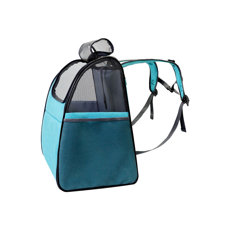 Luxury Space Capsule Pet Carrier Bag – Breathable Mesh Foldable Travel Bag for Cats & Dogs