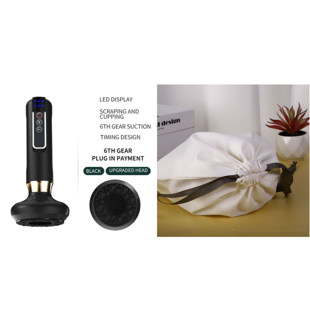 Electric Vacuum Cupping Massager | Body Contouring Sculpting & Gua Sha Wellness Device